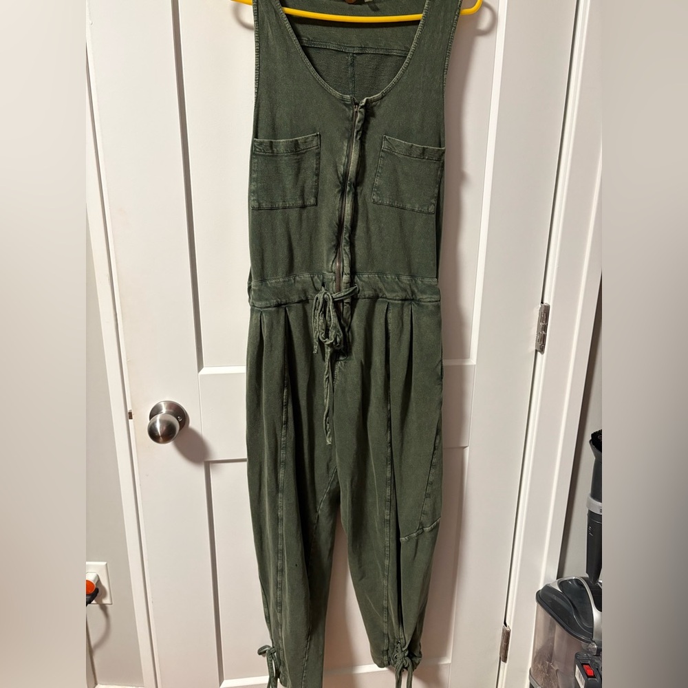 Free People Women's Green Jumpsuit